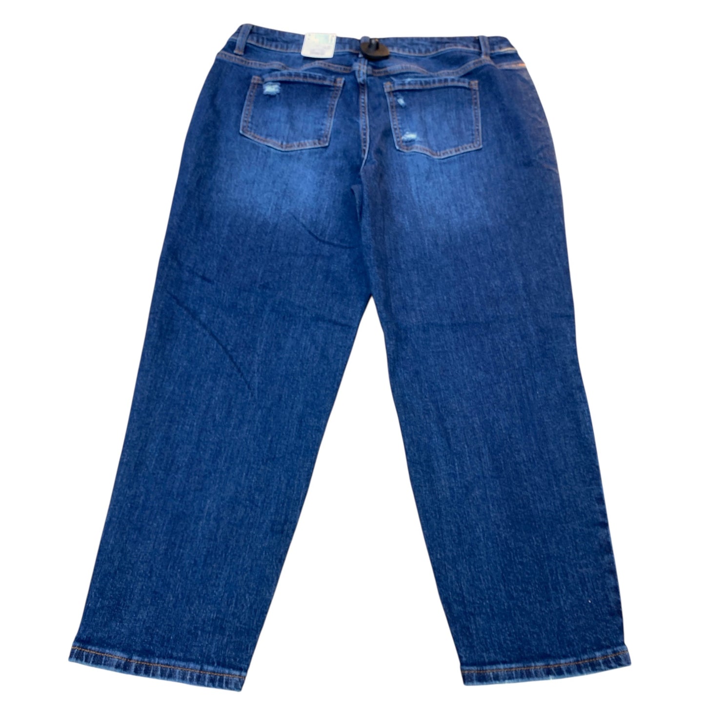 Jeans Skinny By Time And Tru In Blue, Size:14