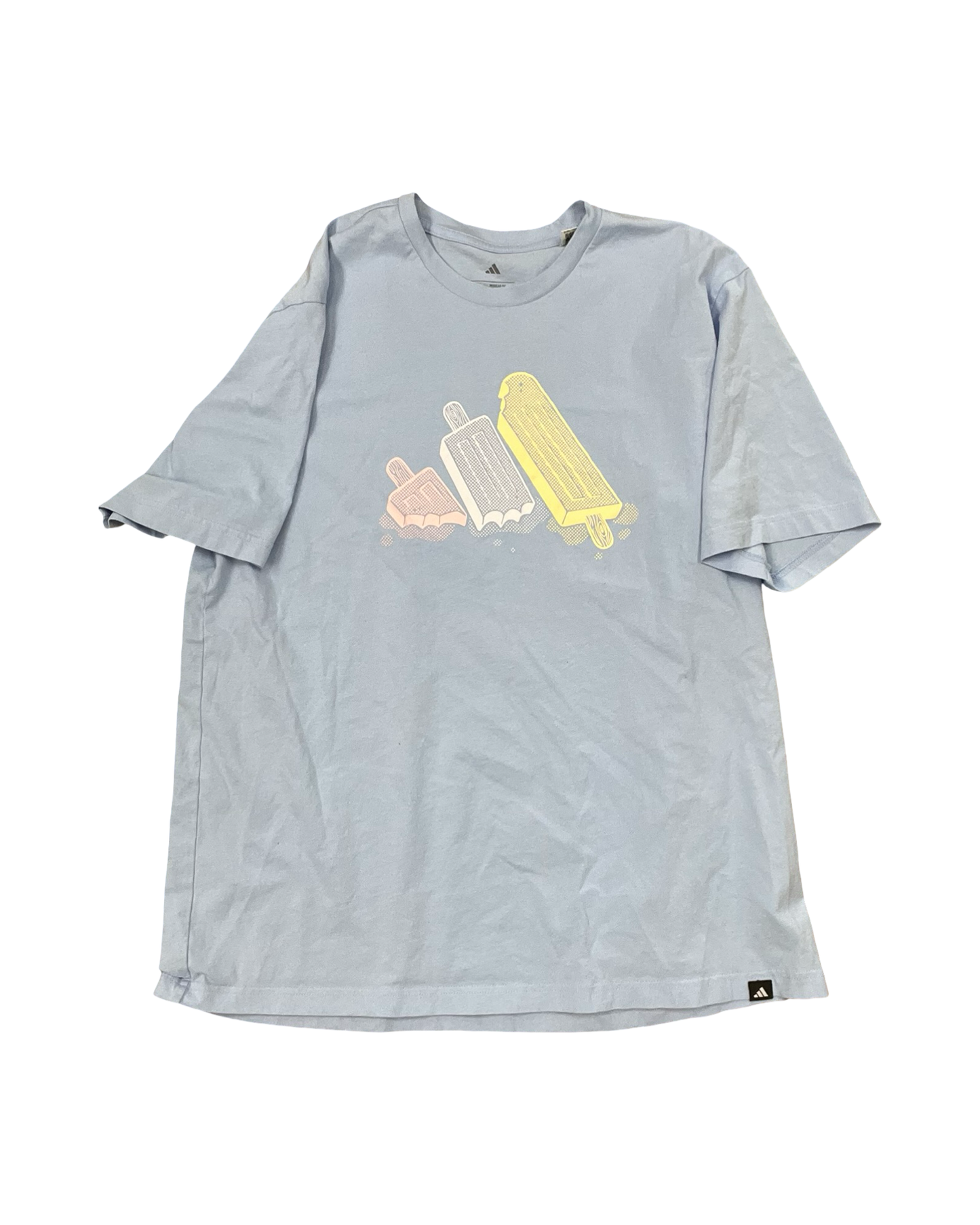 Top Ss By Adidas In Blue, Size:Xl
