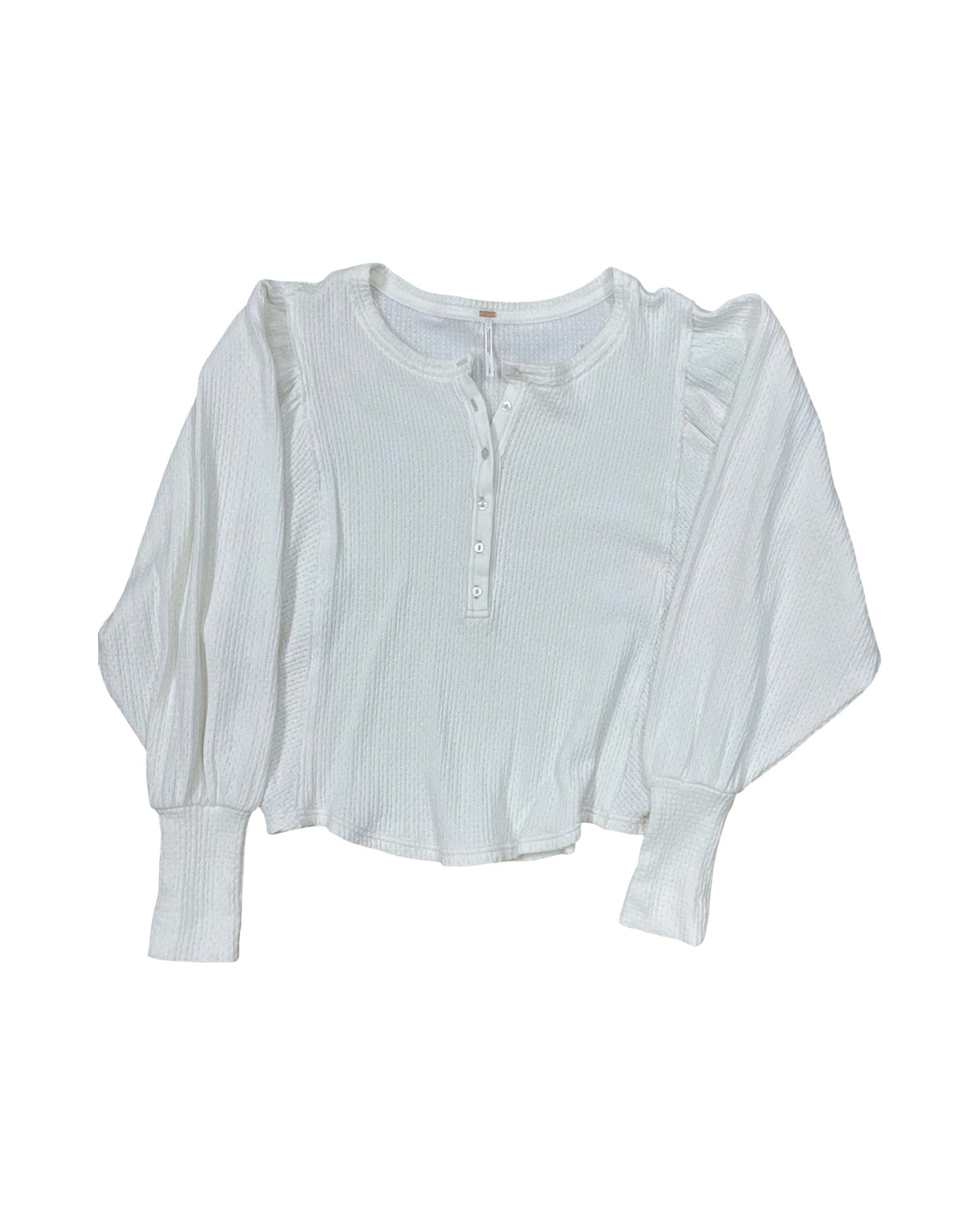 Top Ls By Free People In White, Size:S