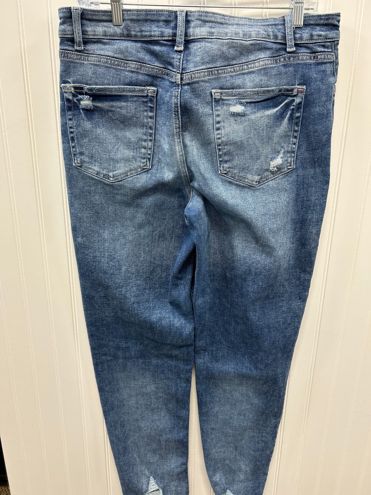 Jeans Straight By Maurices In Blue Denim, Size:14