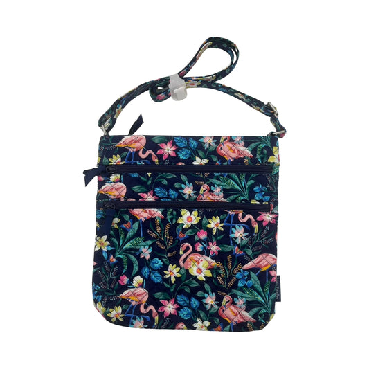 Crossbody By Vera Bradley In Tropical Print, Size:Large