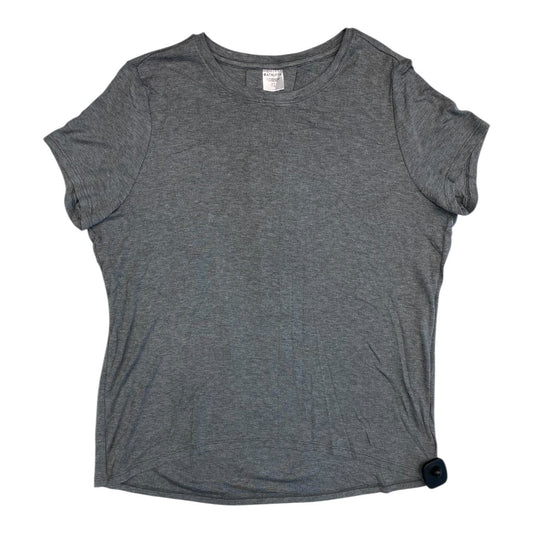 Athletic Top Ss By Athleta In Grey, Size:S