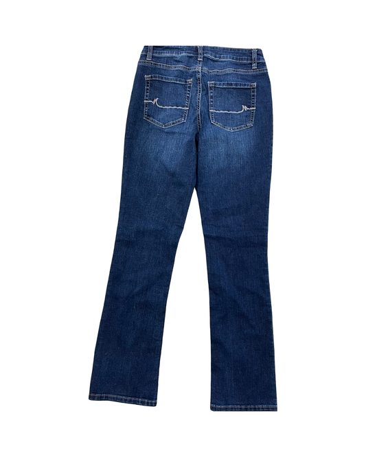 Jeans Straight By Maurices In Blue Denim, Size:6L
