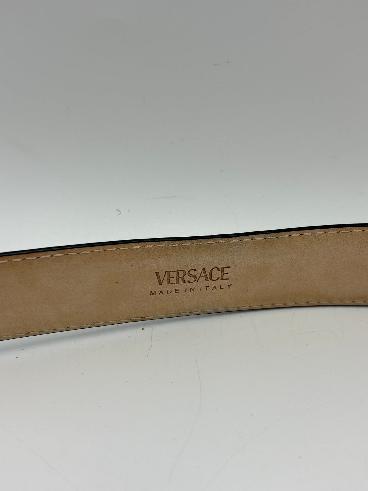 Versace Medusa Luxury Belt, Size: 90/36 (US 12-14)