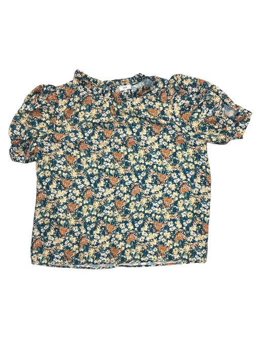 Blouse Ss By Voy In Floral Print, Size:M