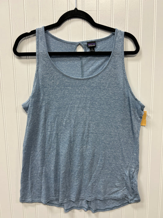 Athletic Tank Top By Patagonia In Blue, Size:Xl