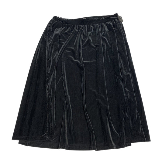 Skirt Midi By Shein In Black, Size:3X