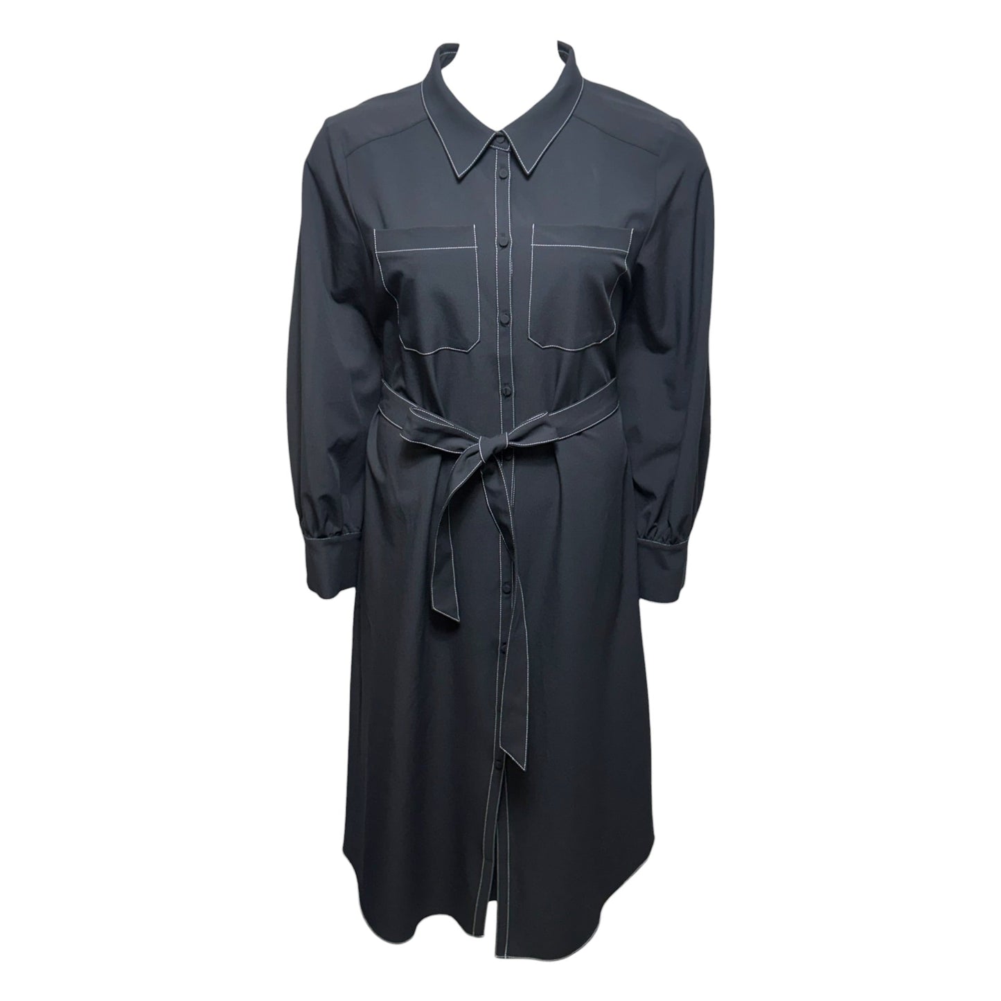 Kandice Midi Dress By Cinc A Sept In Black, Size: 16