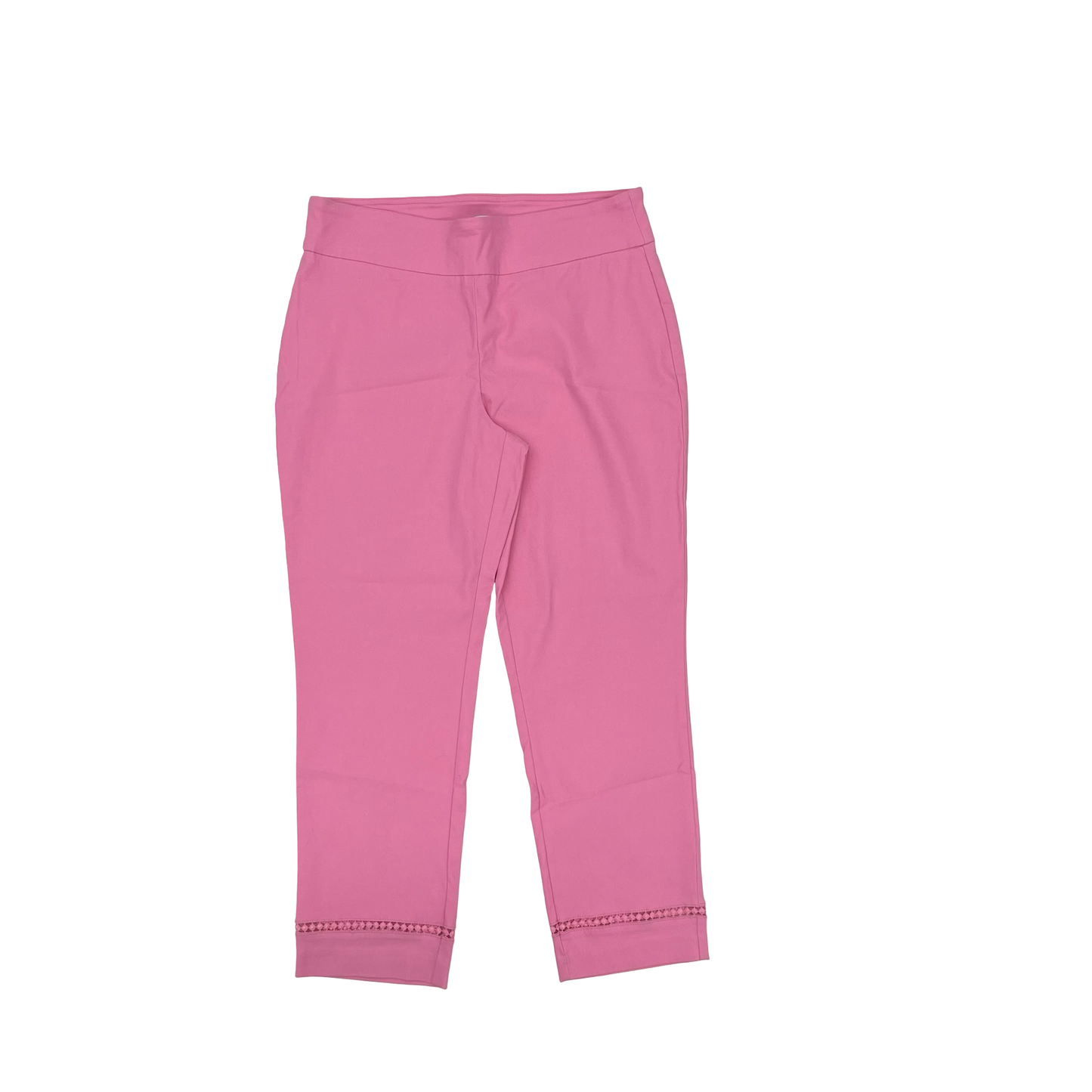 Pants Cropped By Crown And Ivy In Pink, Size:8P