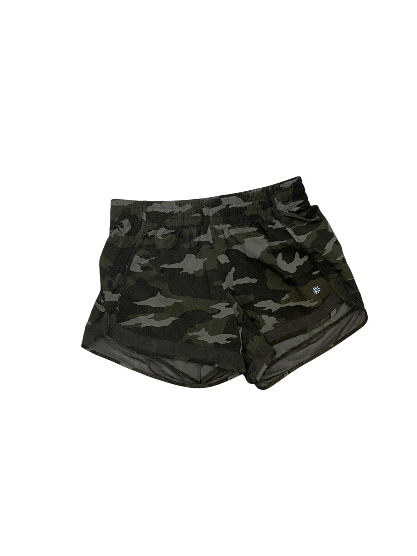 Athletic Shorts By Athleta In Camouflage Print, Size:S