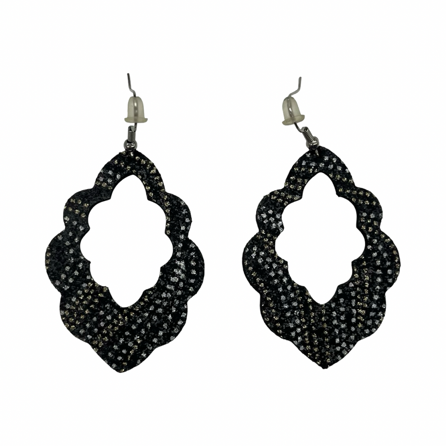 Earrings Dangle/Drop By Clothes Mentor In Silver & Tan