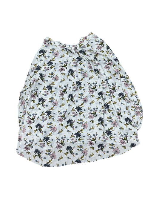Top Ls By Philosophy In Blue & White, Size:1X