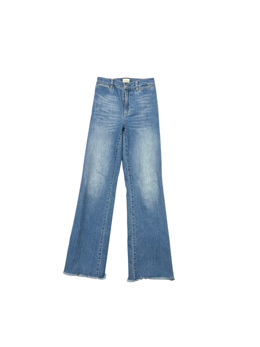 Jeans Designer By Alice + Olivia In Blue Denim, Size:0