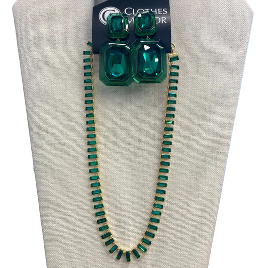 Necklace Set By J. Crew In Green