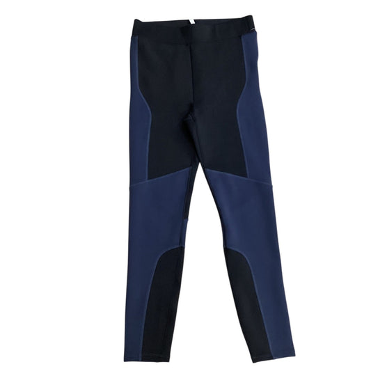 Athletic Pants By Fabletics In Black & Blue, Size:L