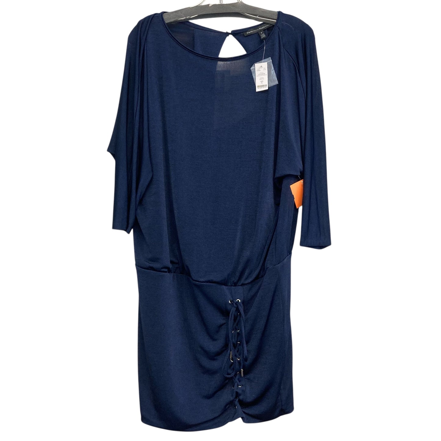 Dress Casual Short By White House Black Market In Navy, Size:S