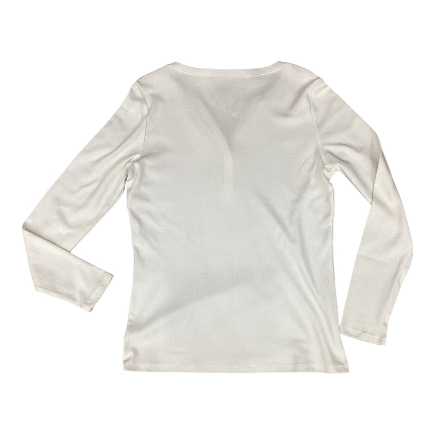 Top Ls By Karen Scott In White, Size:M