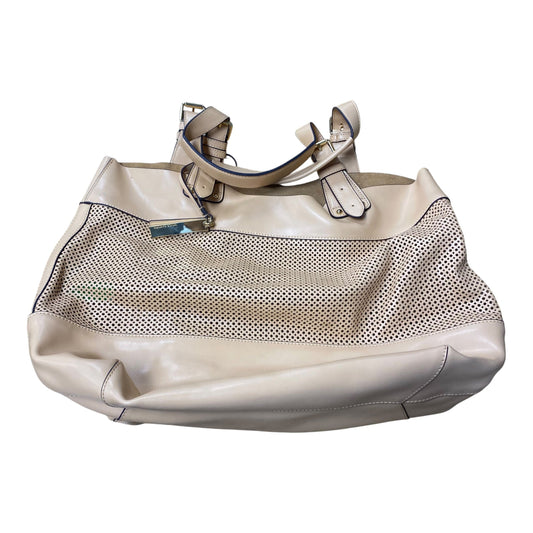 Handbag By Vince Camuto In Tan, Size:Large