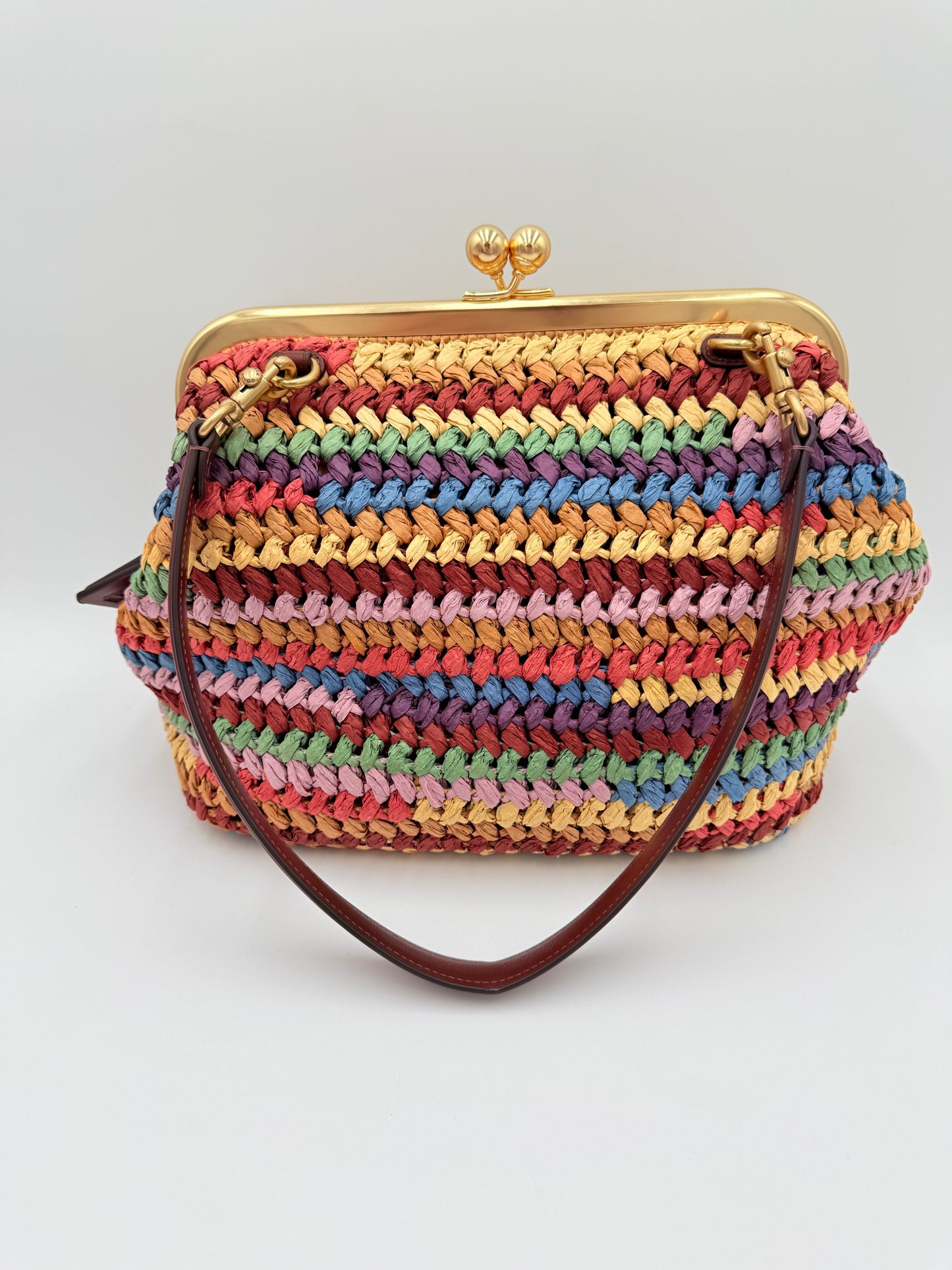 Handbag Designer By Coach, Size: Medium