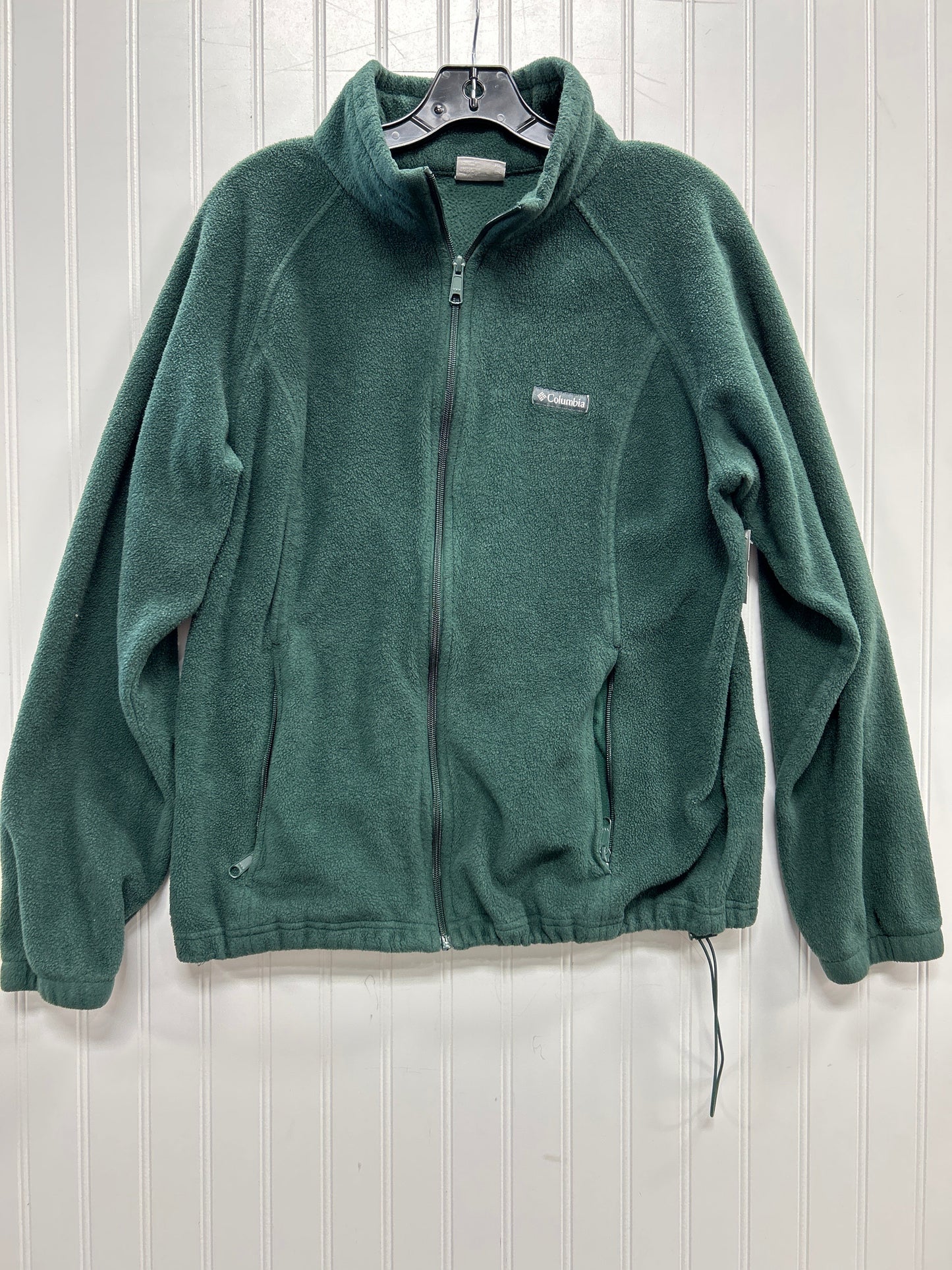 Jacket Fleece By Columbia In Green, Size:1X