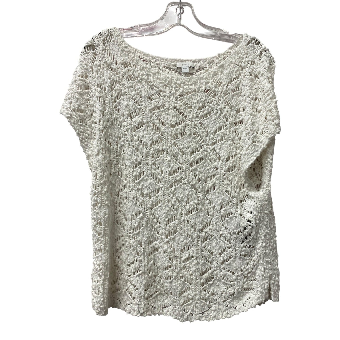 Top Ss By Pure Jill In White, Size:Sp