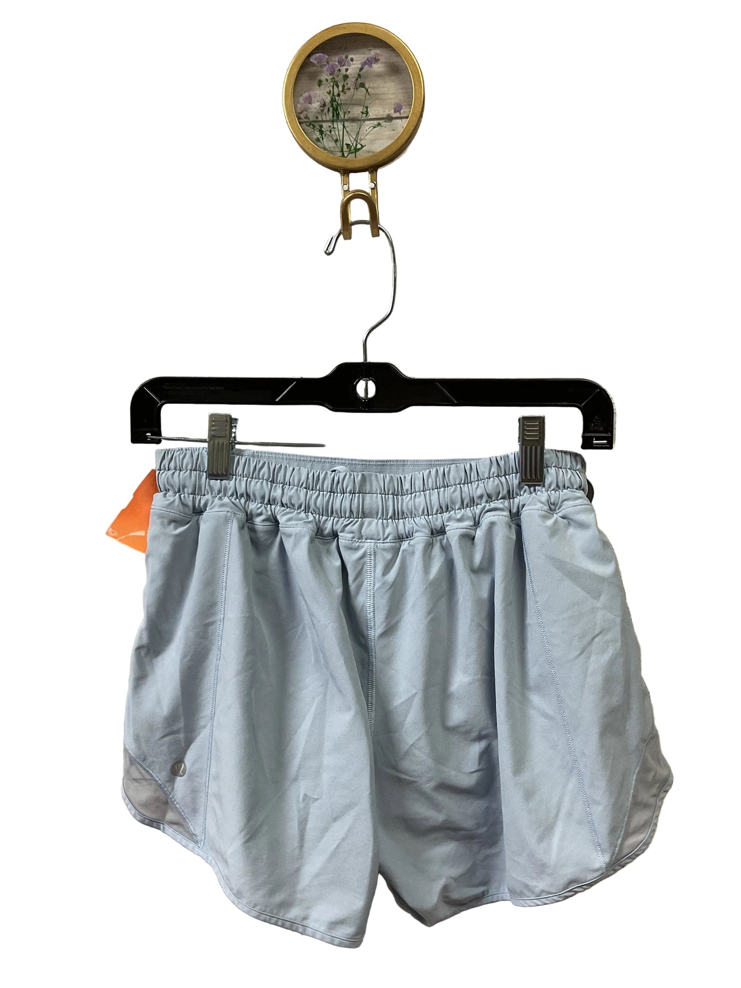 Athletic Shorts By Lululemon In Blue, Size:8