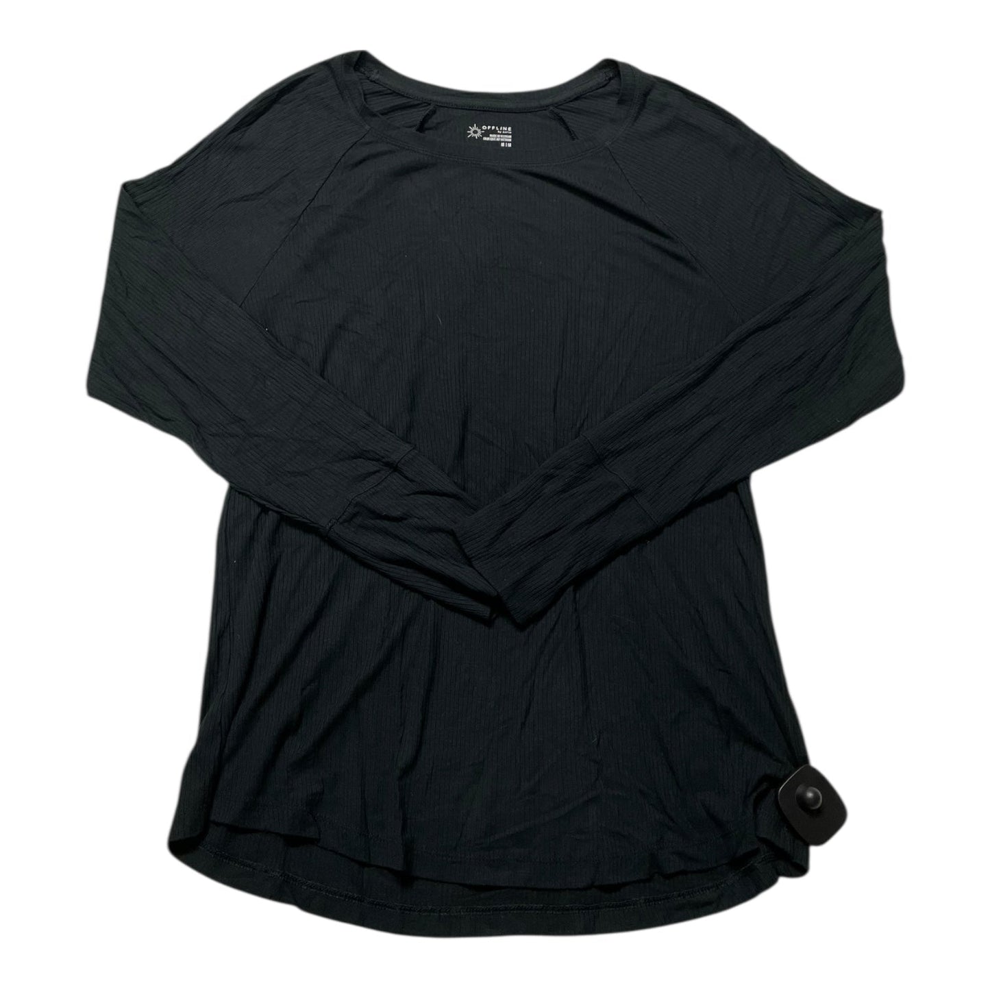 Top Ls By Offline In Black, Size:M