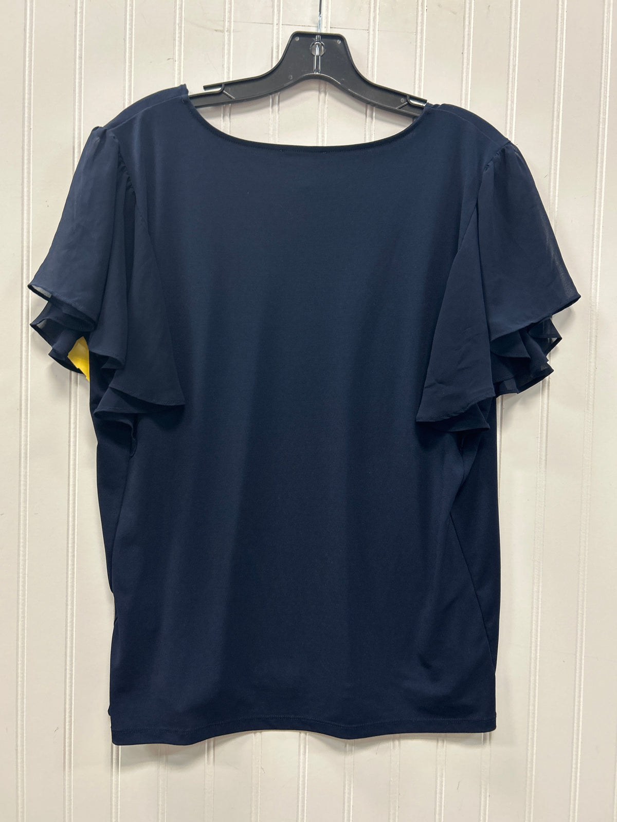 Top Ss By Calvin Klein In Navy, Size:L