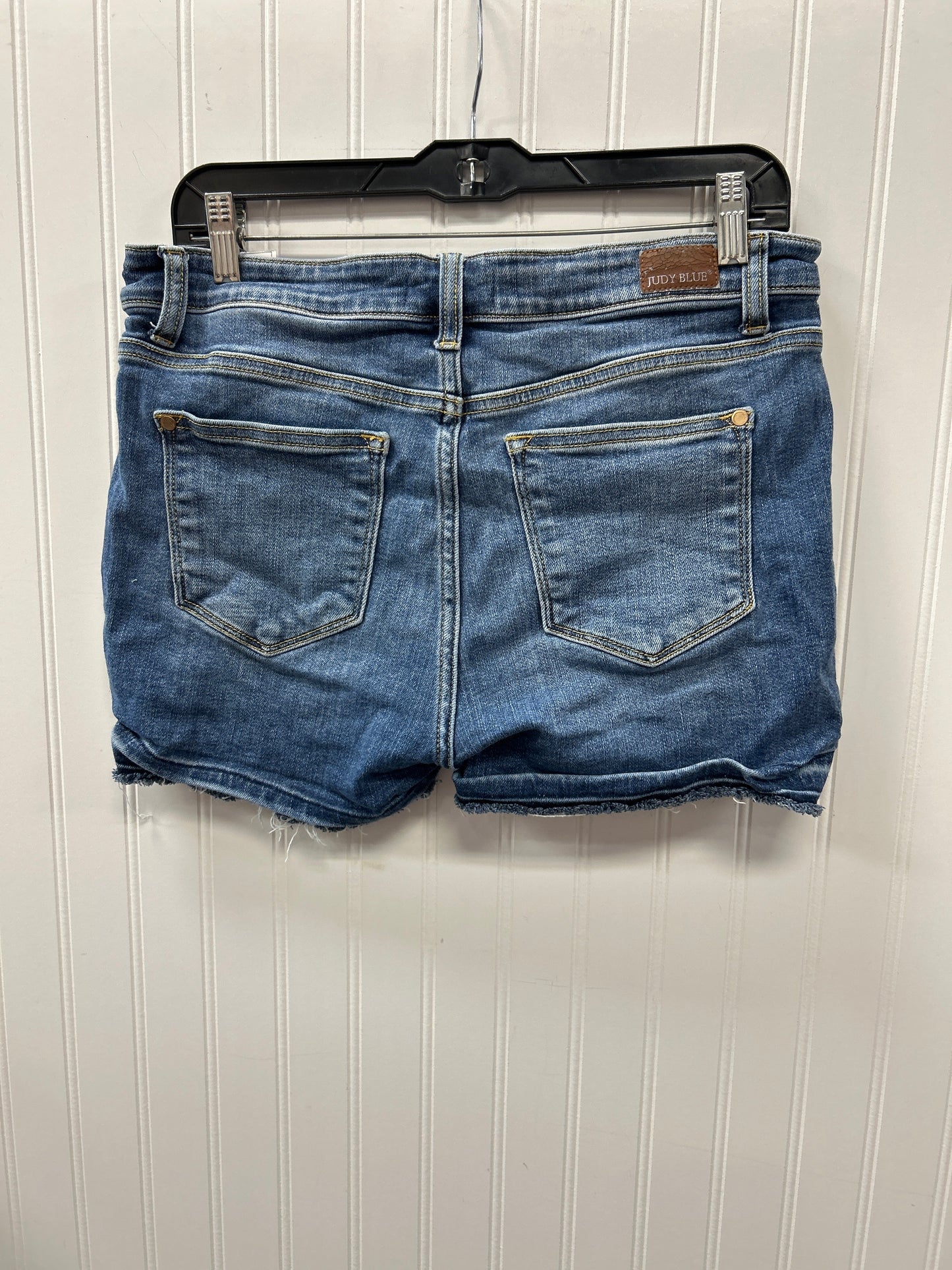Shorts By Judy Blue In Blue Denim, Size:L