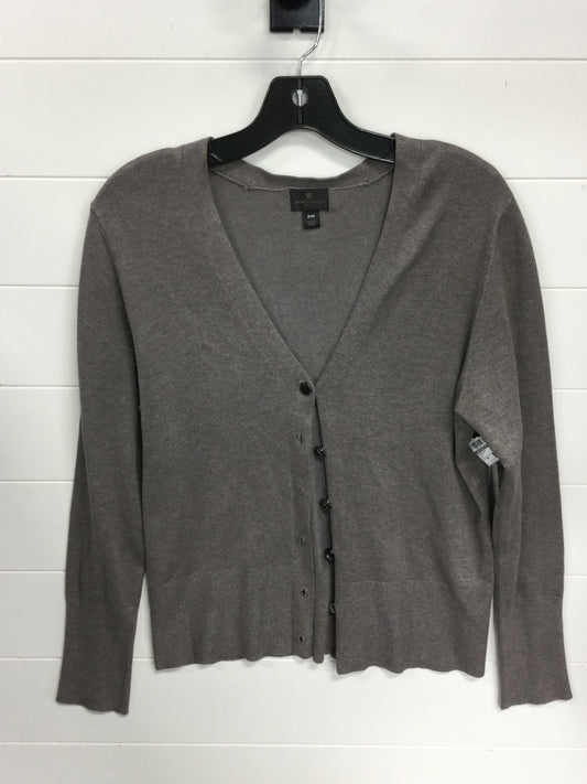 Cardigan By Worthington In Taupe, Size:Mp