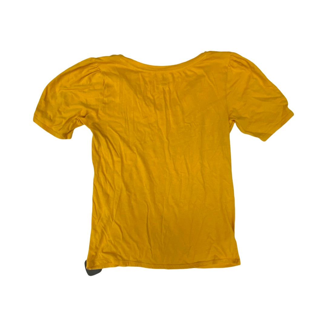 Top Ss By Loft In Orange, Size:Xs