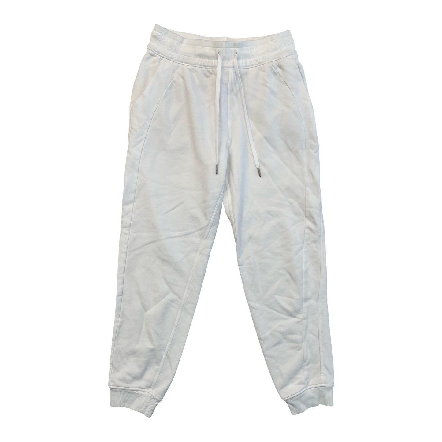 Athletic Pants By Lululemon In White, Size:4