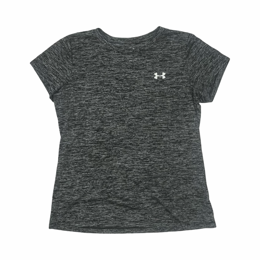 Athletic Top Ss By Under Armour In Grey, Size:M