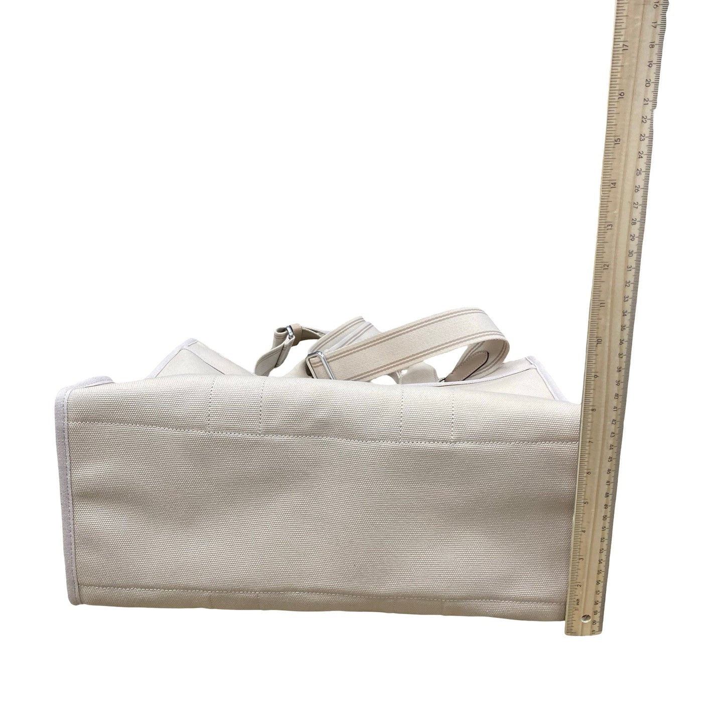 Handbag Designer By Coach In Beige, Size:Large