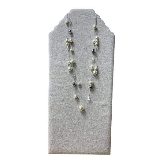 Necklace Layered By Cme In Silver