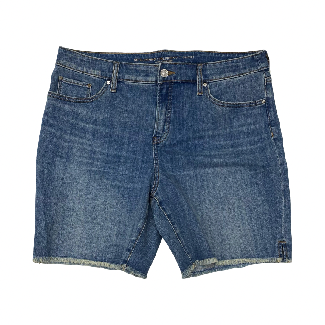 Shorts By Chicos In Blue Denim, Size:12