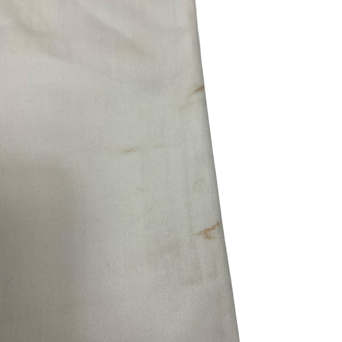 Jeans Designer By Adriano Goldschmied In Cream Denim, Size:12