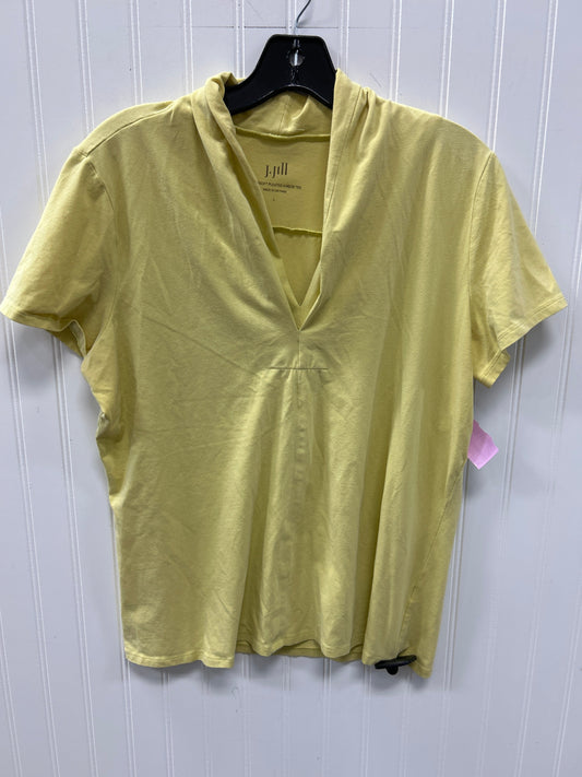 Top Ss By J. Jill In Yellow, Size:L
