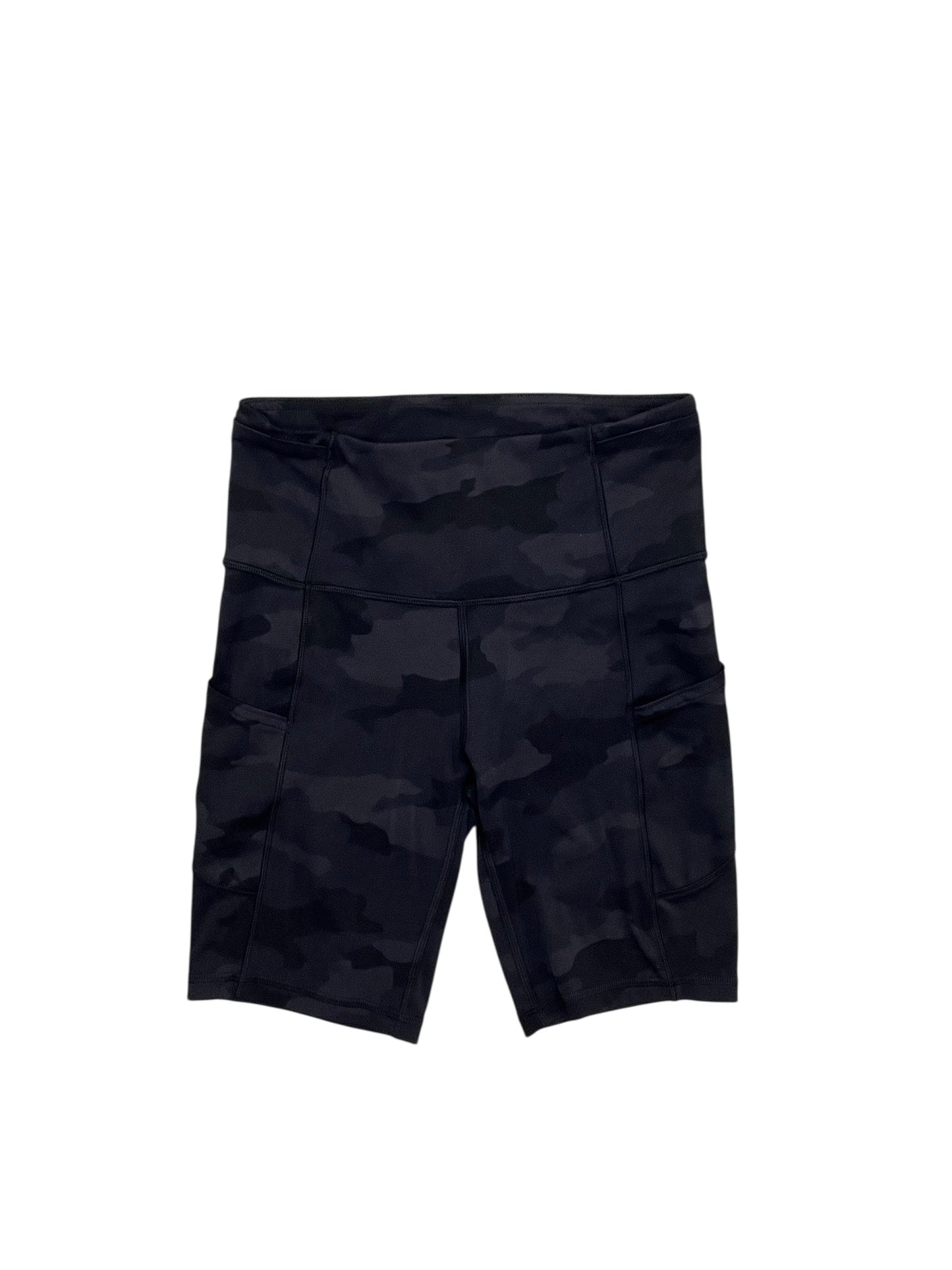 Athletic Shorts By Lululemon In Camouflage Print, Size:S