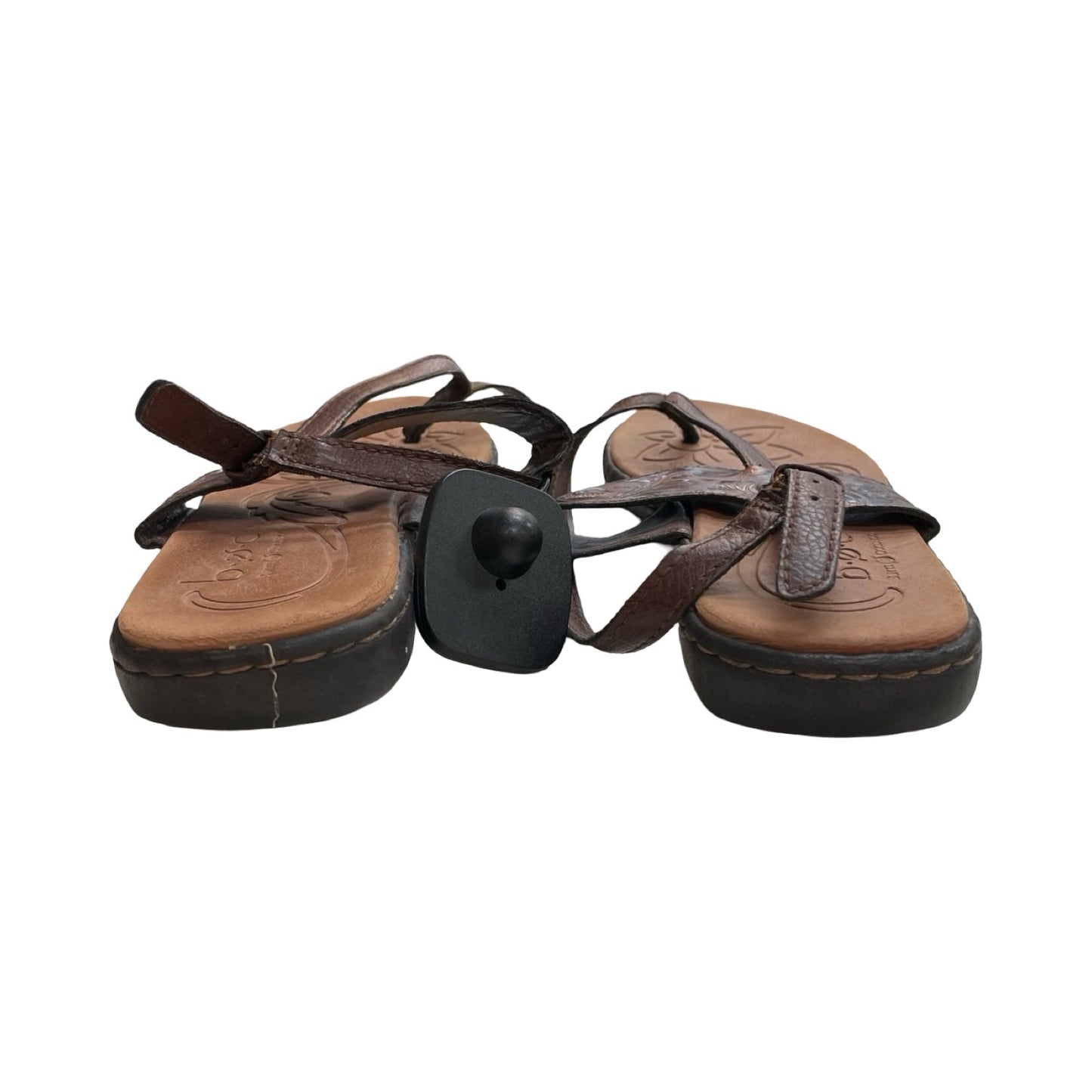 Sandals Flats By Boc In Brown, Size:8