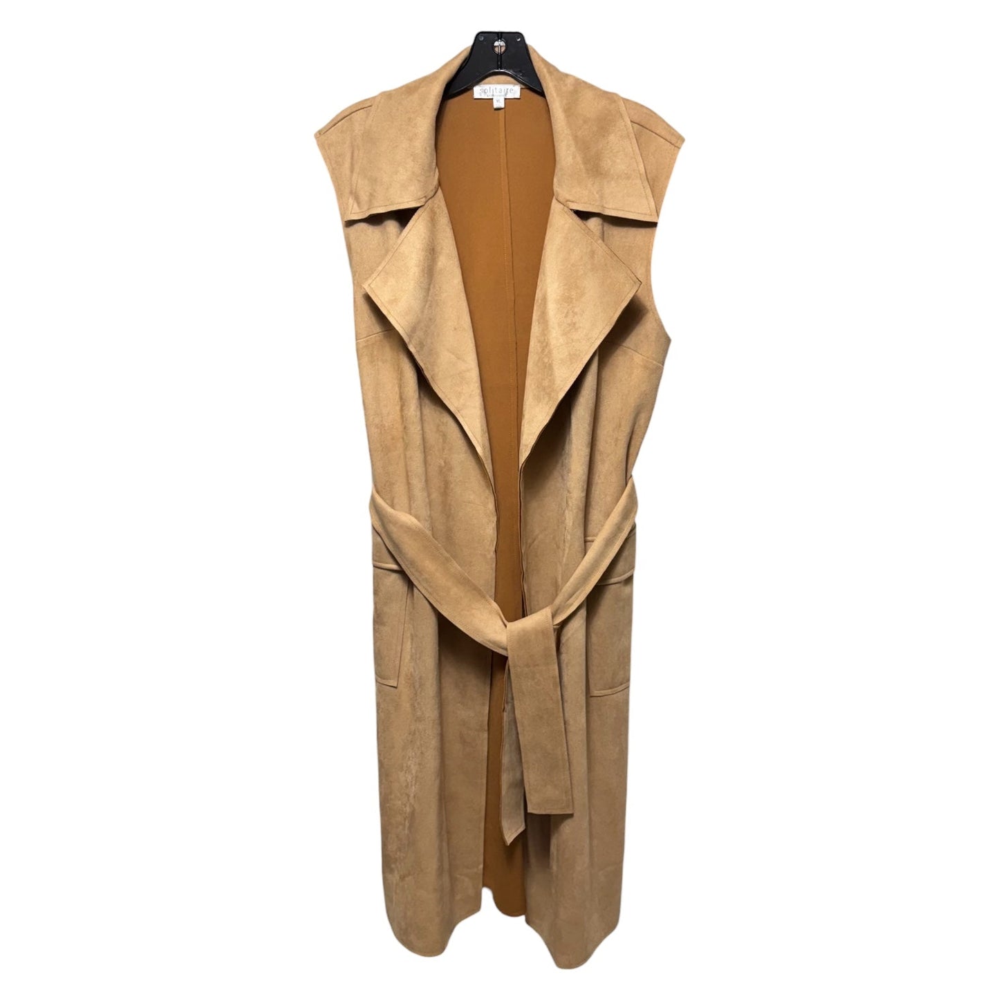 Vest Other By Solitaire In Tan, Size: Xl