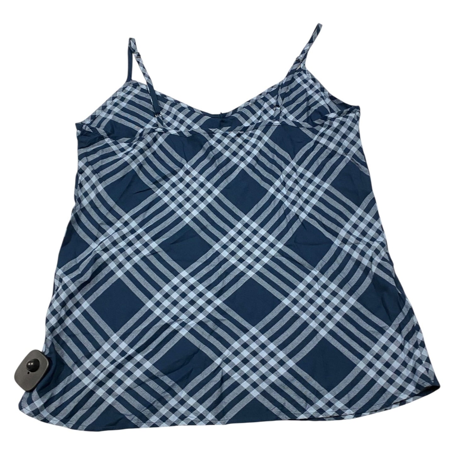 Top Sleeveless By Eddie Bauer In Blue, Size:M