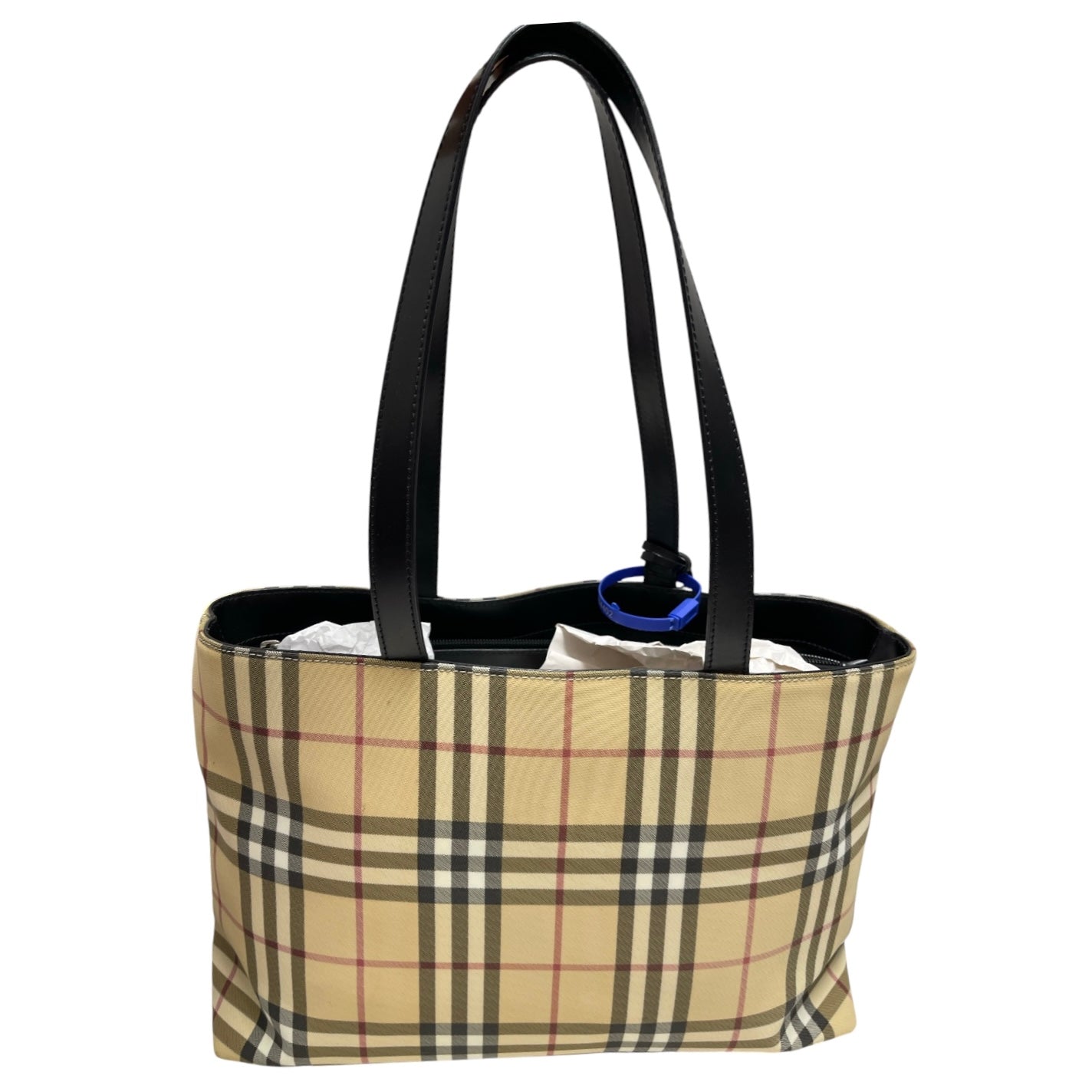 Tote Luxury Designer By Burberry, Size: Large