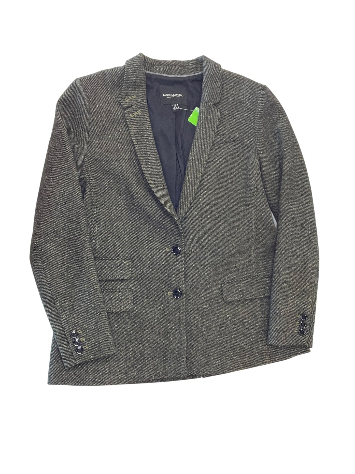 Blazer By Banana Republic In Green, Size:Sp