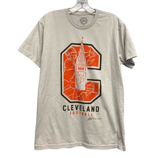 Top Ss By GV Art In Grey, Size:M