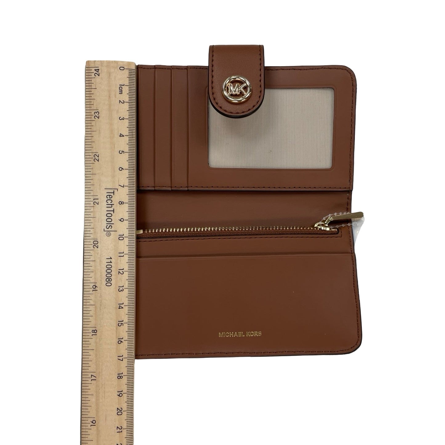 Wallet Designer By Michael Kors In Blue, Size:Small