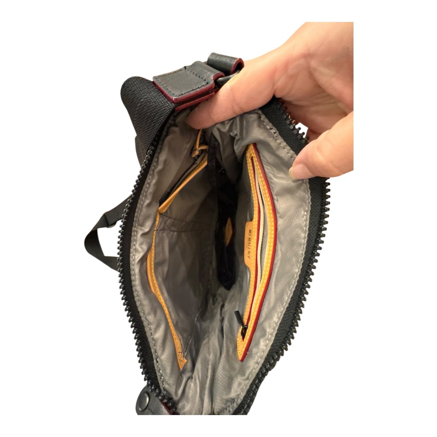 Handbag Designer By Mz Wallace In Black, Size:Medium