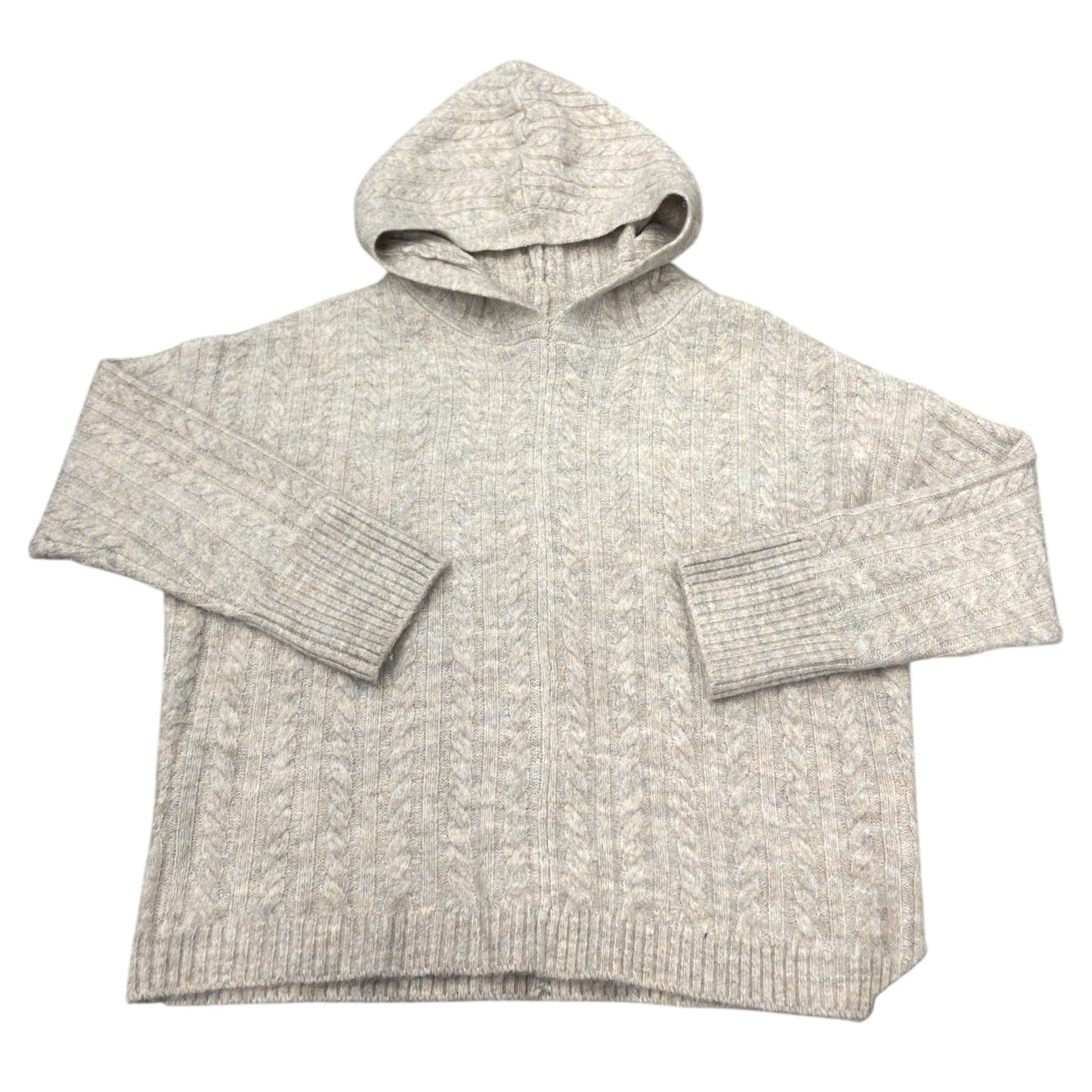 Sweatshirt Hoodie By For The Republic In Tan, Size:Xs