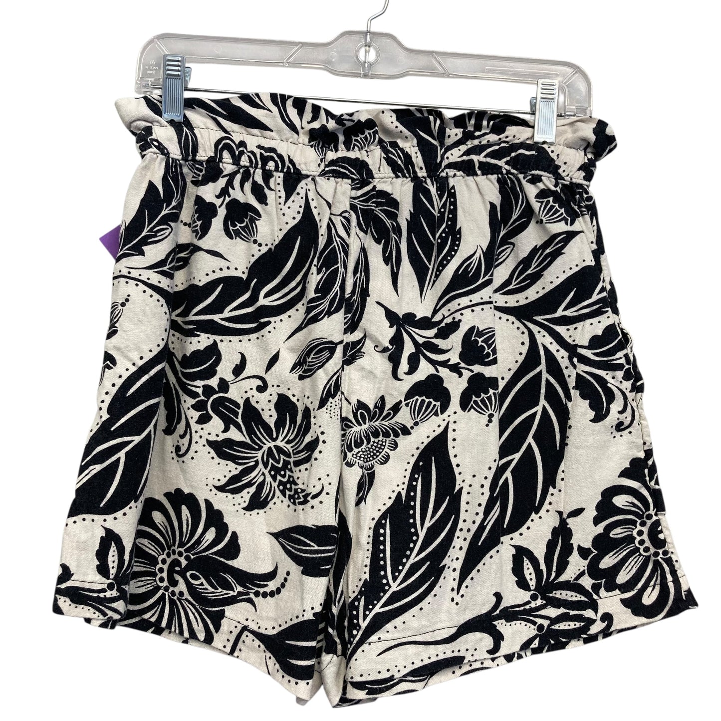 Shorts By Who What Wear In Black & White, Size:0