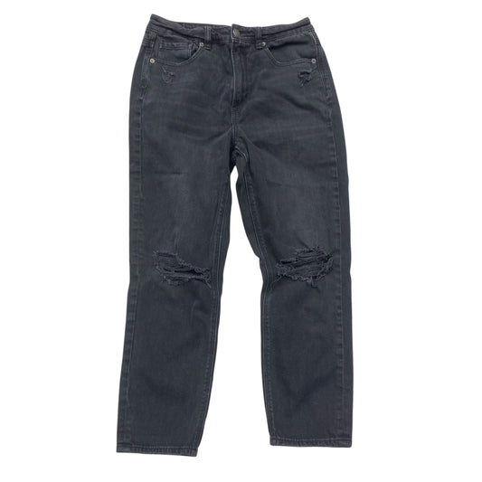 Jeans Cropped By American Eagle In Grey Denim, Size:6